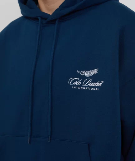 INTERNATIONAL NAVY BLUE HOODIE