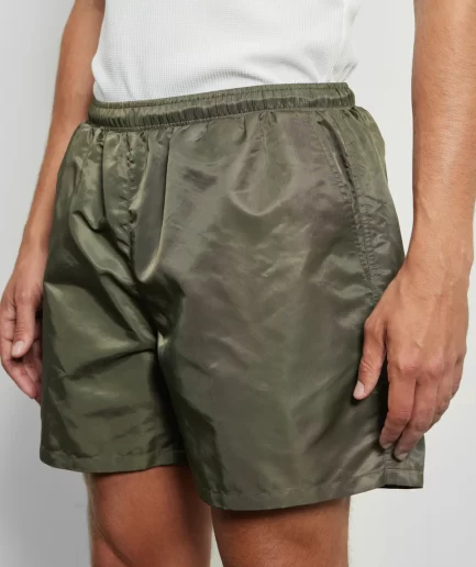 COLE BOXTON DIAMOND MONOGRAM SWIM SHORTS