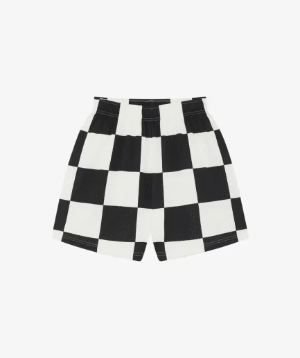 COLE BUXTONCHEQUERED MESH SHORTS