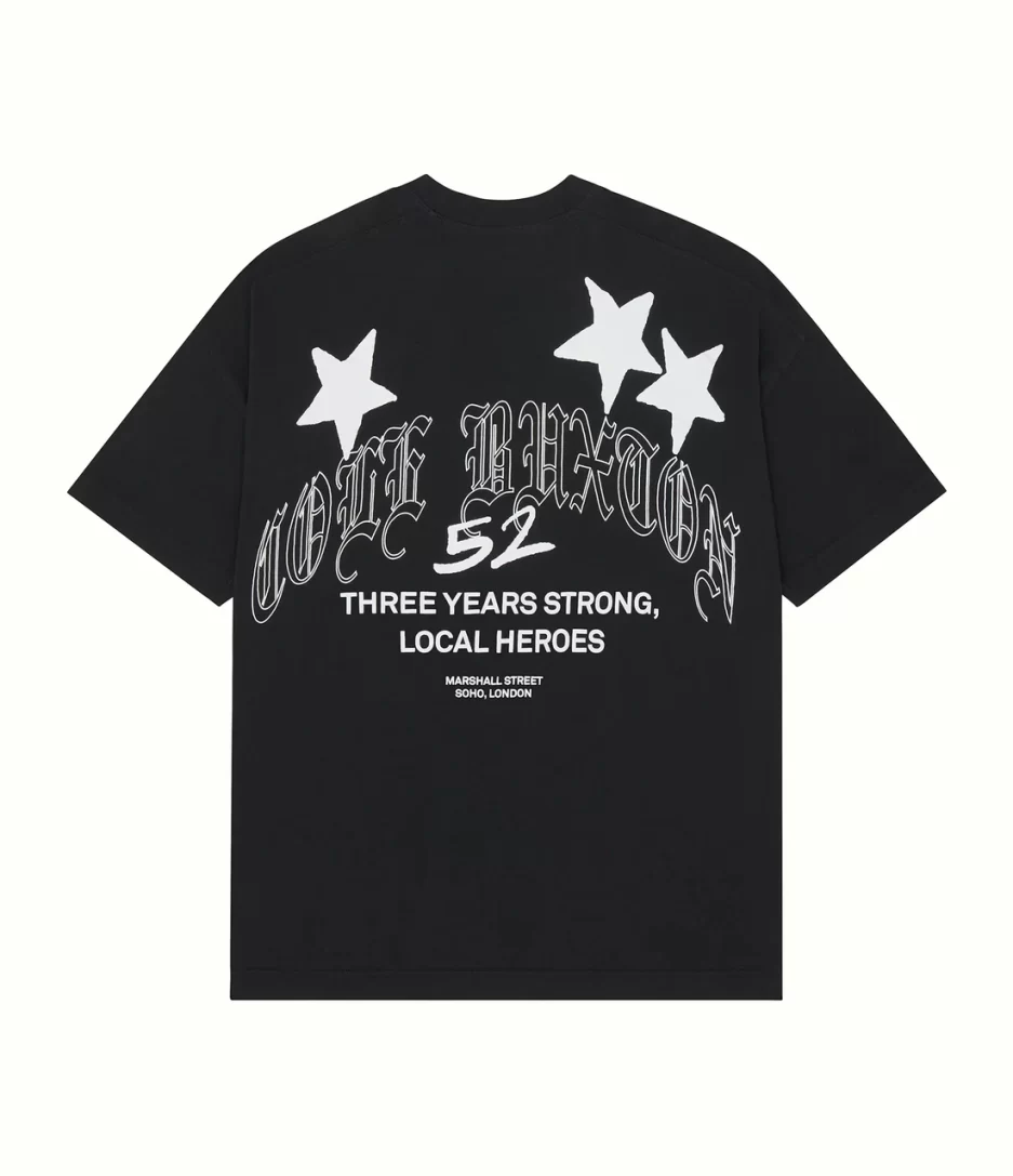 Cole Buxton Anniversary Black T-Shirt