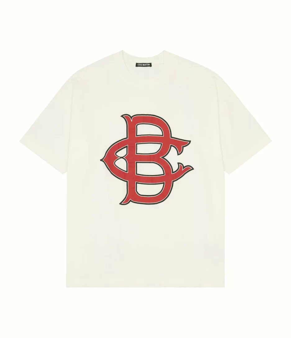 Cole Buxton Cb Baseball Cream T-Shirt