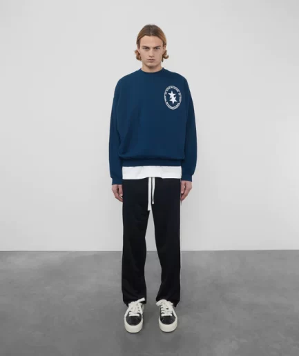 Cole Buxton Cb International Crest Blue Sweatshirt