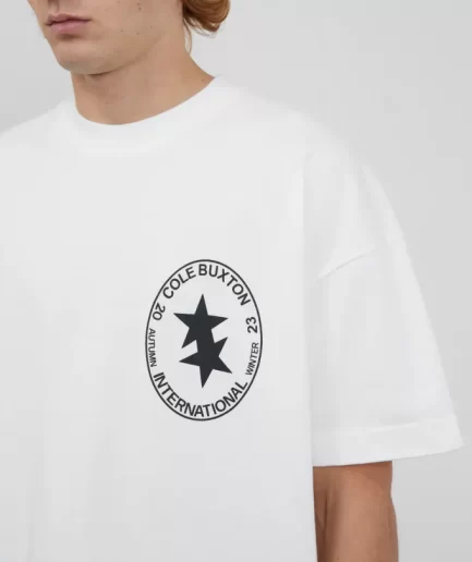 Cole Buxton Cb International Crest White T-Shirt