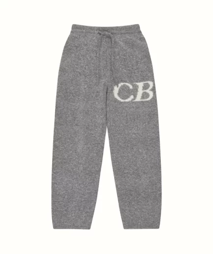 Cole Buxton Cb Logo Knit Gray Pants