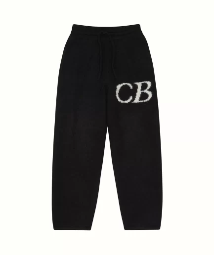 Cole Buxton Cb Logo Knit Pants Black