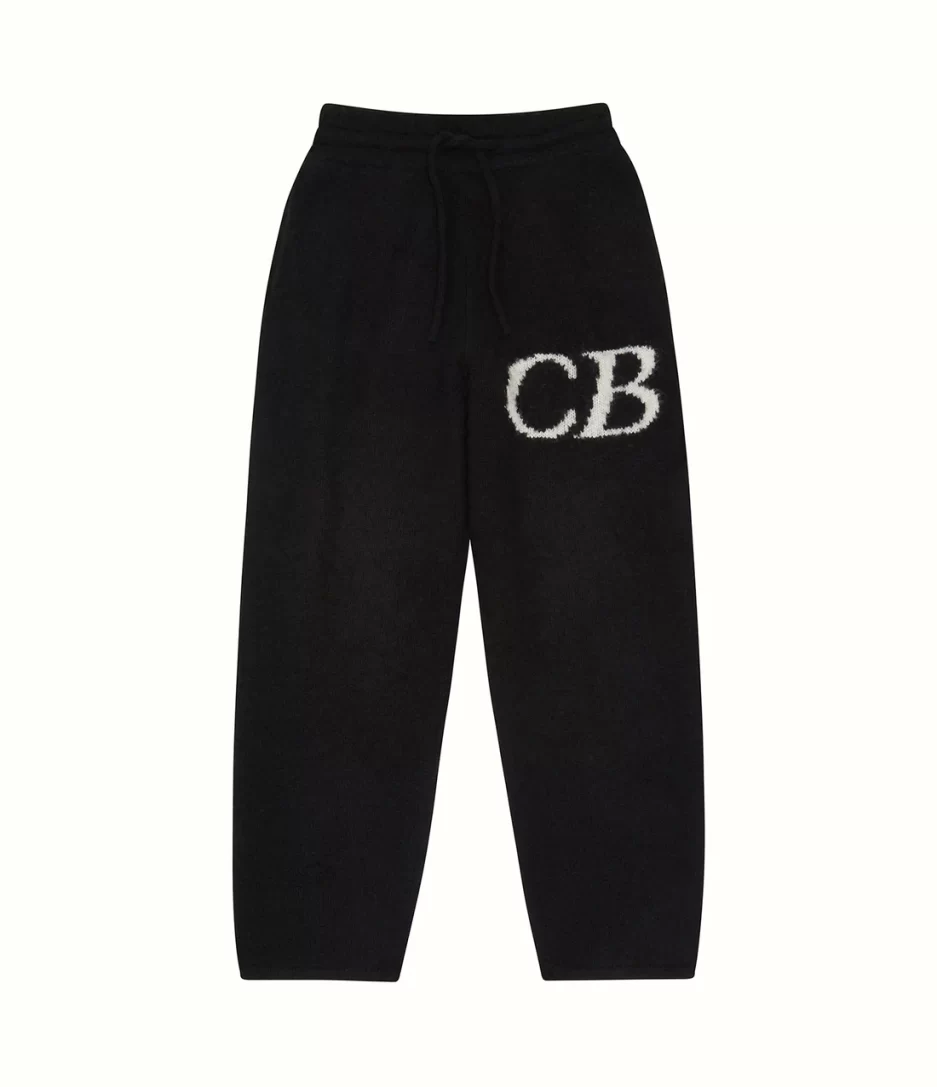 Cole Buxton Cb Logo Knit Pants Black