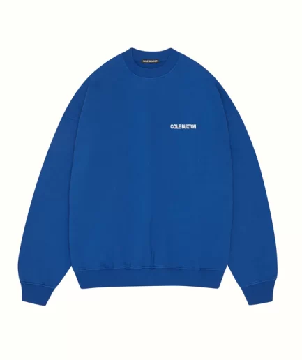 Cole Buxton Cb Sportswear Blue Sweatshirt