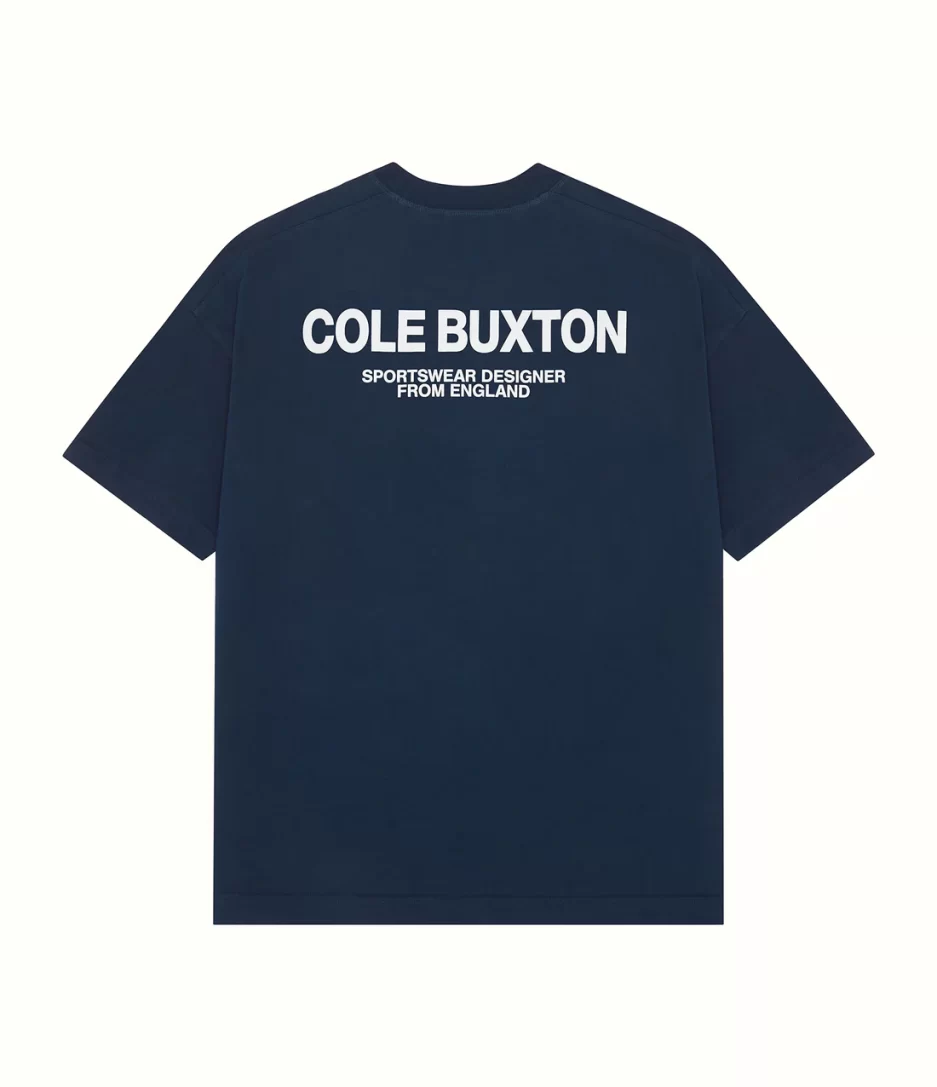 Cole Buxton Cb Sportswear Blue T-Shirt