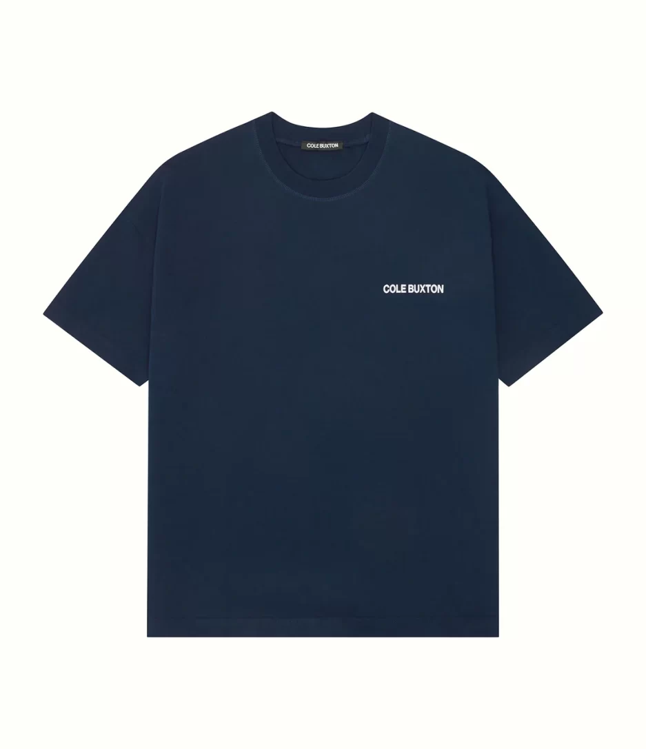 Cole Buxton Cb Sportswear Blue T-Shirt