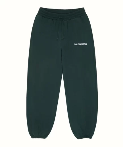 Cole Buxton Cb Sportswear Green Sweatpants