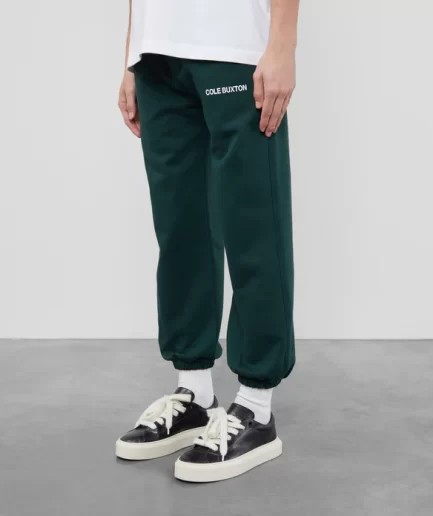 Cole Buxton Cb Sportswear Green Sweatpants