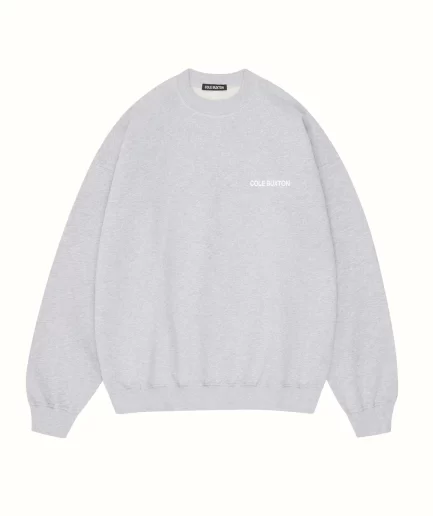 Cole Buxton Cb Sportswear Grey Sweatshirt