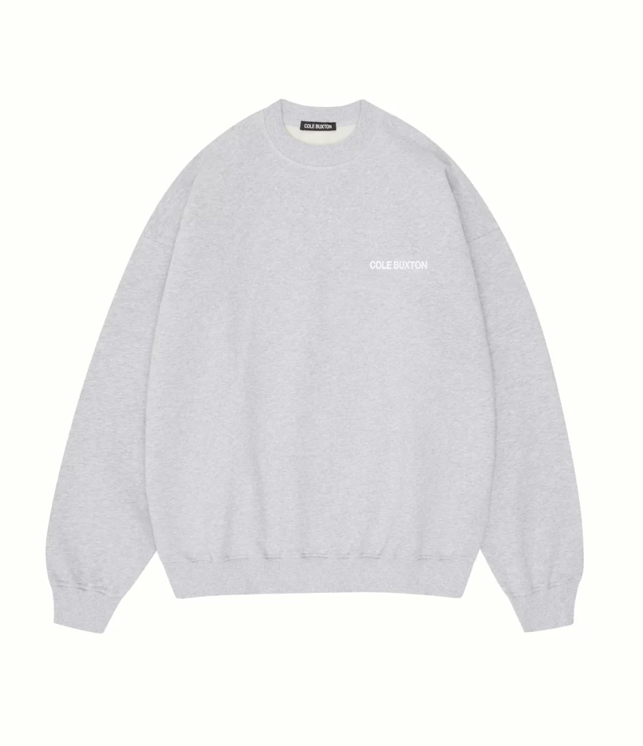 Cole Buxton Cb Sportswear Grey Sweatshirt