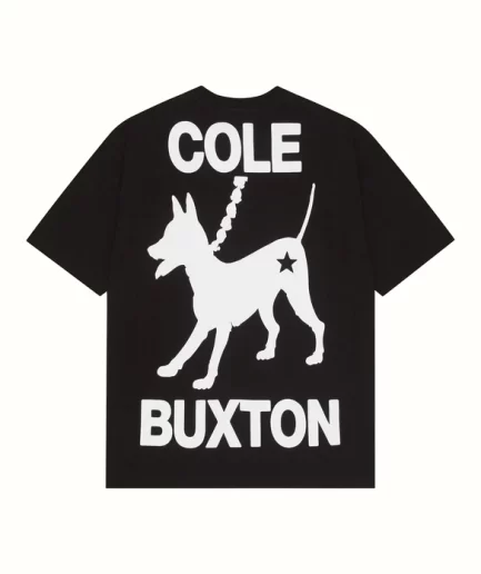 Cole Buxton Dog Black T-Shirt