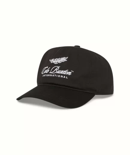 Cole Buxton International Baseball Black Cap