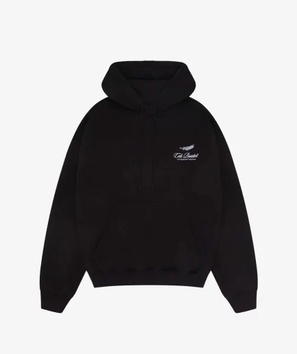 INTERNATIONAL BLACK HOODIE